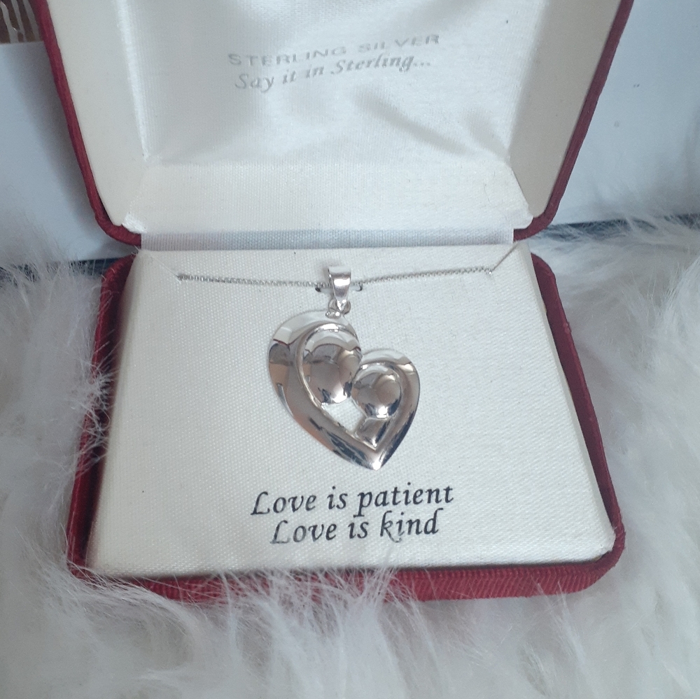 Italy 925 Mother & Child Necklace